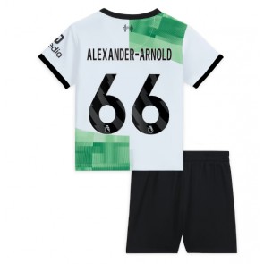 Liverpool Alexander-Arnold #66 Replica Away Stadium Kit for Kids 2023-24 Short Sleeve (+ pants)